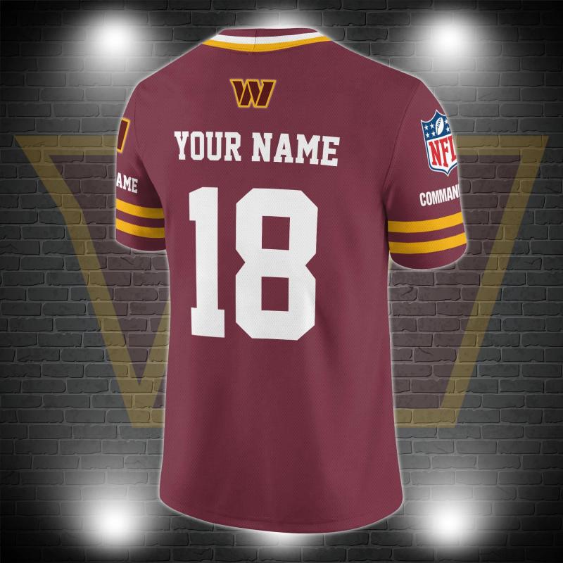 Custom V-neck Jersey for NFL Fans