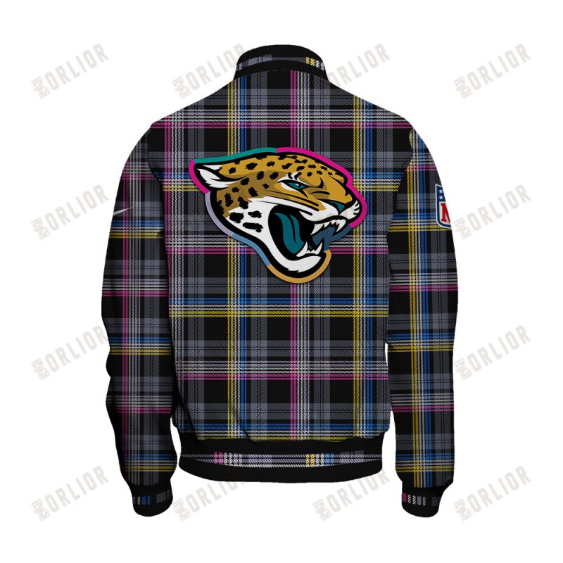 Jacksonville Jaguars Varsity Jacket Detail View