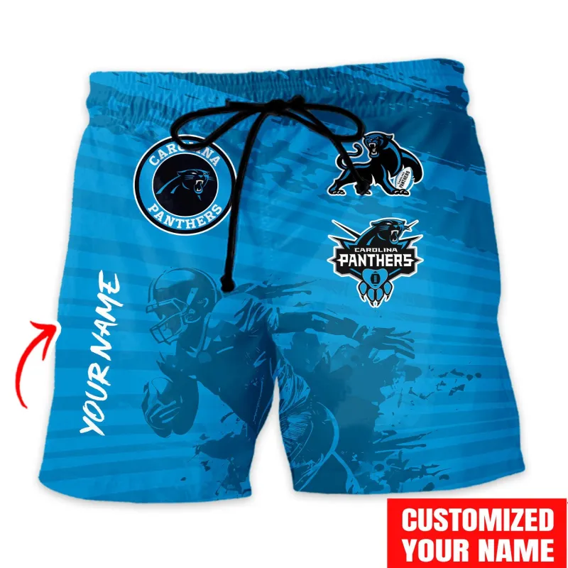 Carolina Panthers Hawaiian Shirt Styled for Summer