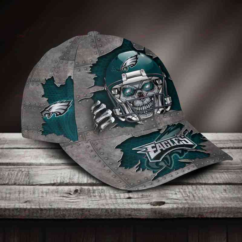 Philadelphia Eagles Cap Side View