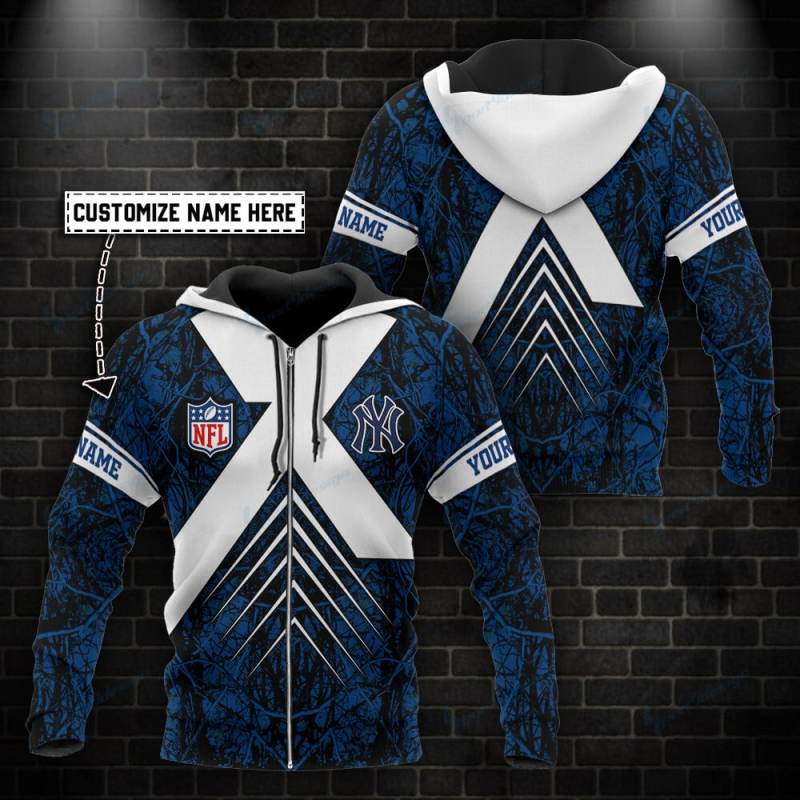 New York Yankees Personalized Hoodie - Image 2