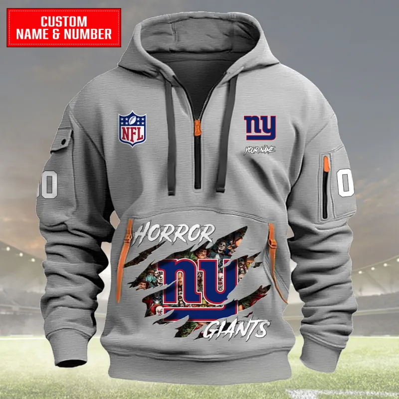 Light Gray Quarter Zip Hoodie