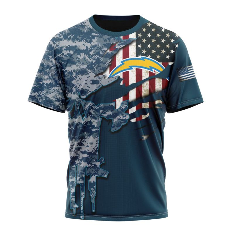 Los Angeles Chargers T-Shirt Front View