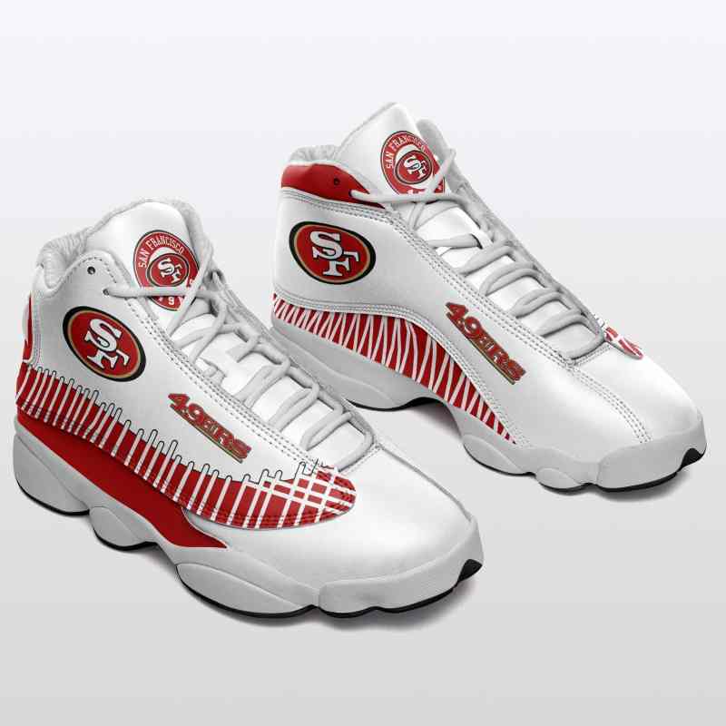 San Francisco 49ers Air JD13 Sneakers