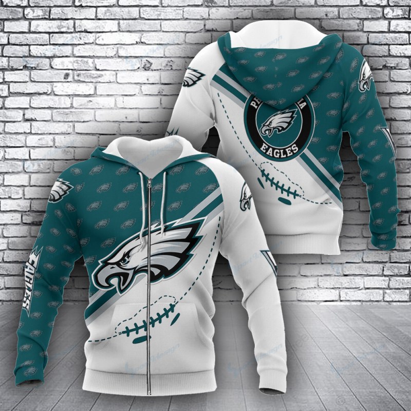 Philadelphia Eagles Hoodie Back