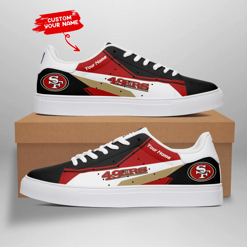 San Francisco 49ers Personalized Sneakers
