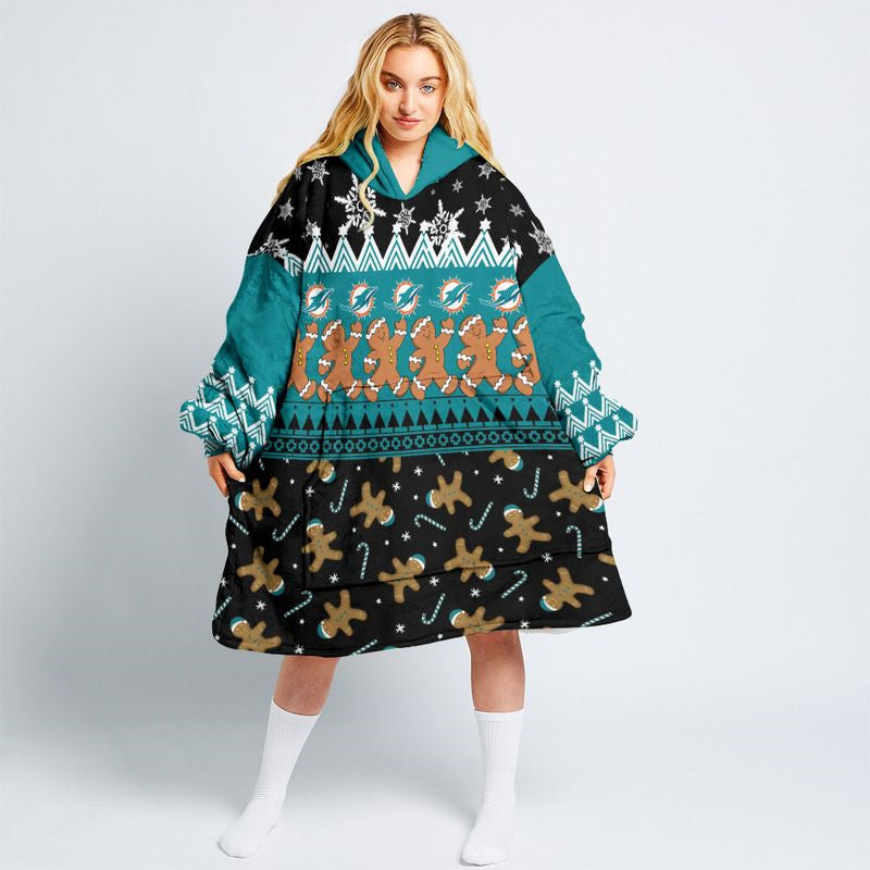 Miami Dolphins Snug Hoodie Image 1