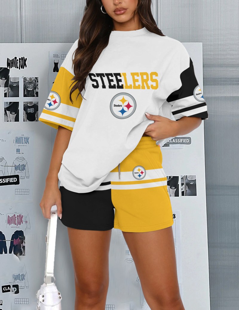 Pittsburgh Steelers Limited Edition Top And Shorts 3