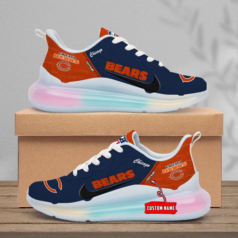 Chicago Bears Rainbow Cushion Running Shoes - Image 2