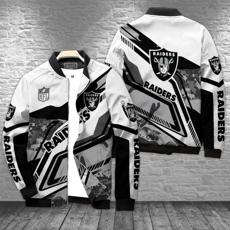 Las Vegas Raiders Bomber Jacket