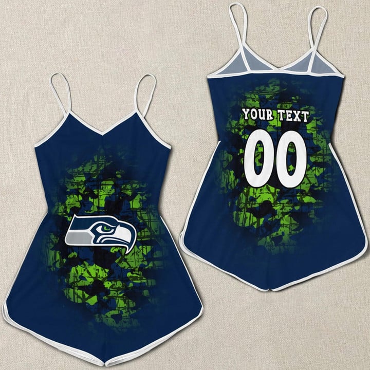 Seattle Seahawks Women's Romper Jumpsuit
