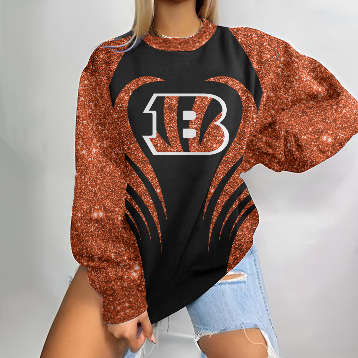 Cincinnati Bengals Round Neck Sweatshirt