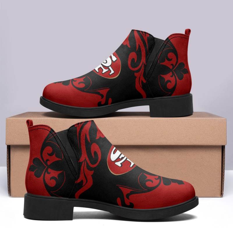 San Francisco 49ers Comfort & Fashion Short Boots