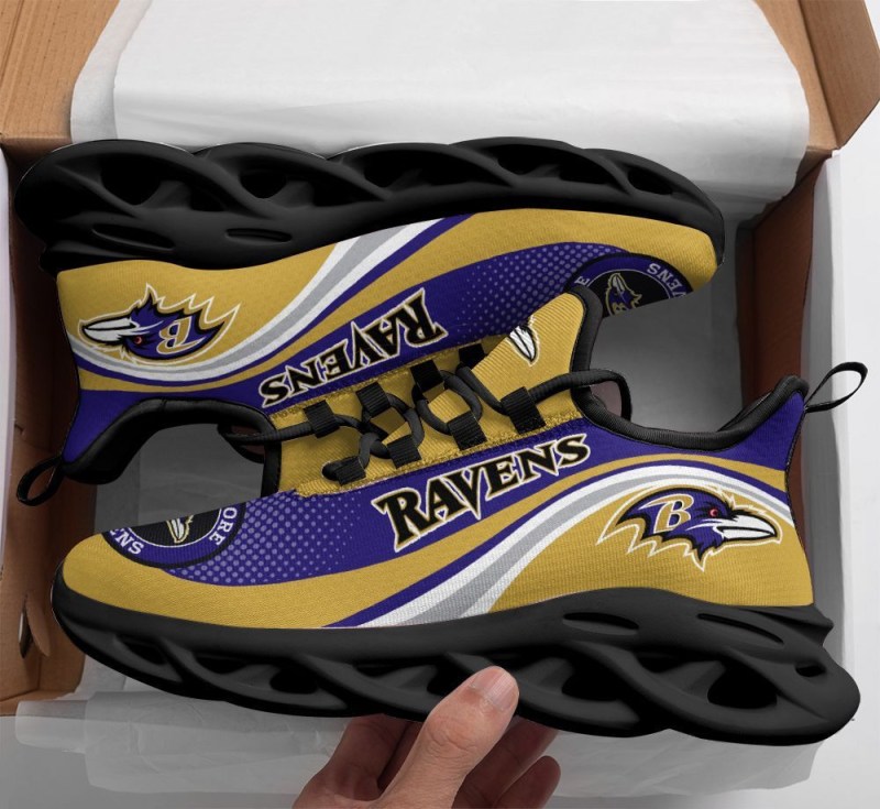 Baltimore Ravens Yezy Running Sneakers 241