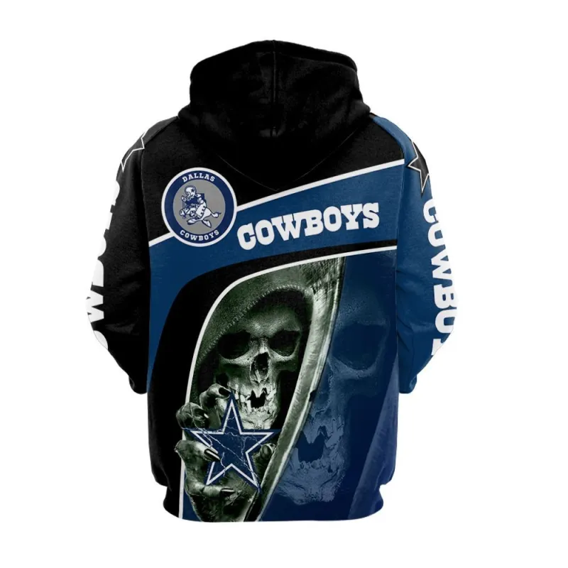 Dallas Cowboys Custom 1 Hoodie Close-up
