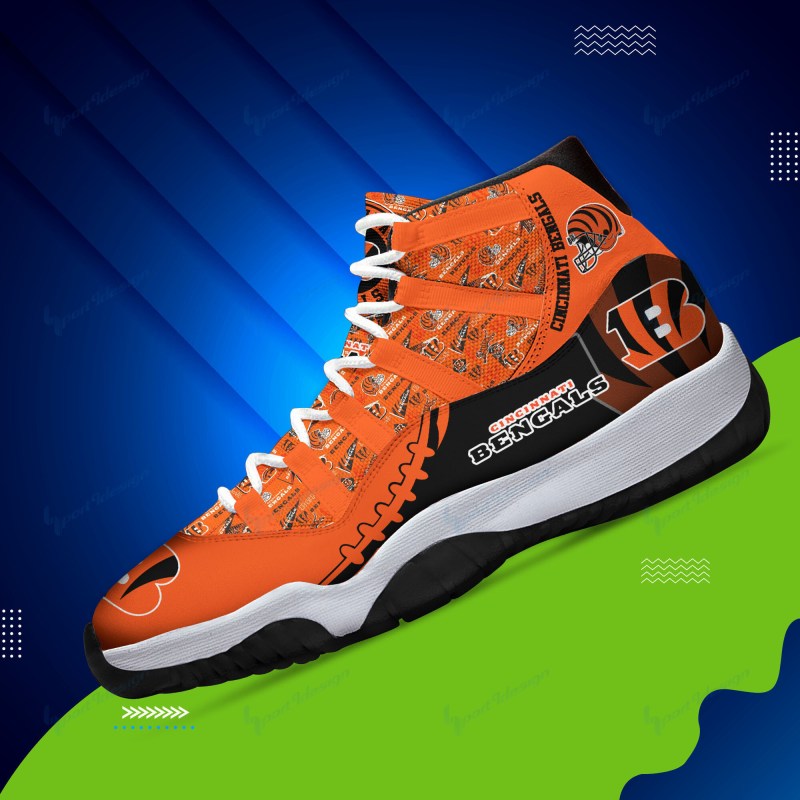 Cincinnati Bengals AJD11 Sneakers Image 3