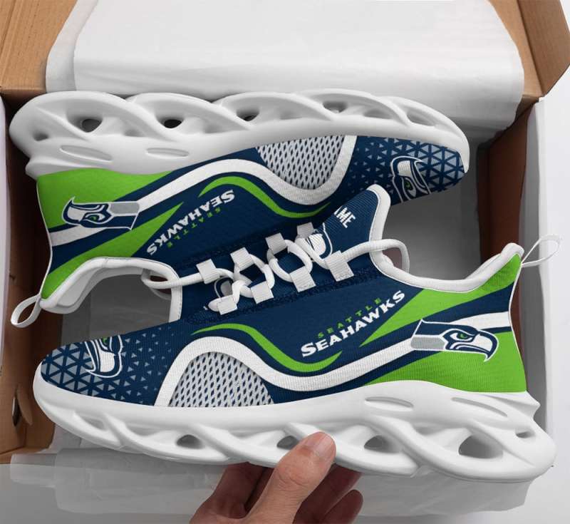 Seattle Seahawks Personalized Sneakers