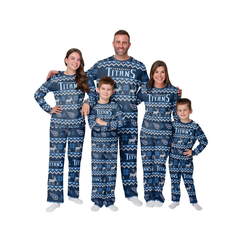 Tennessee Titans Family Holiday Pajamas