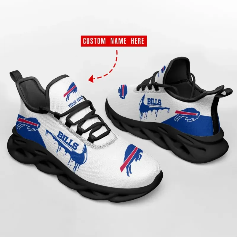 Buffalo Bills Personalized Running Sneakers