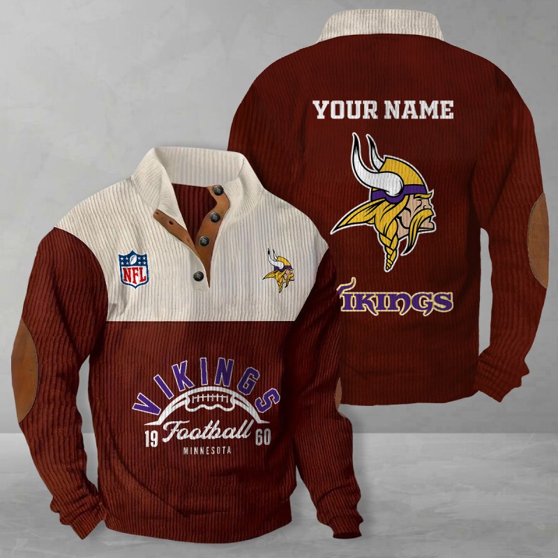 Minnesota Vikings Sweatshirt Red
