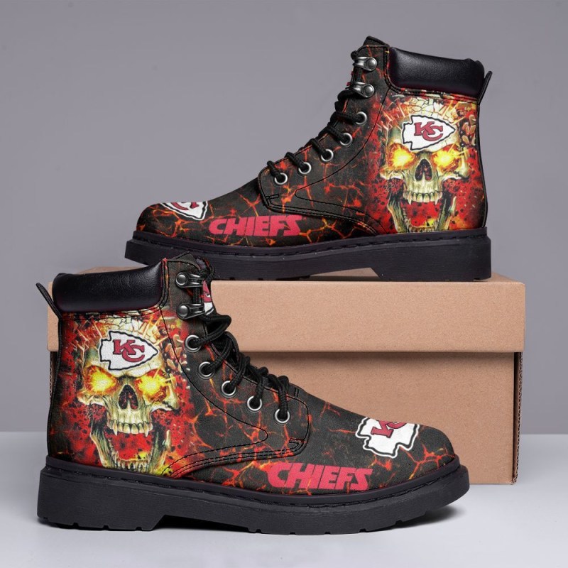 Kansas City Chiefs TBLCL Boots 83 Side View