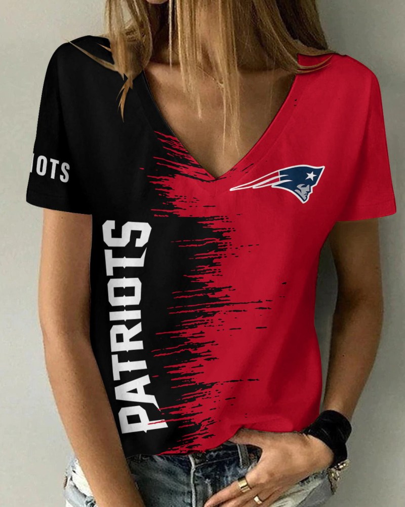 New England Patriots Women T-Shirt Back
