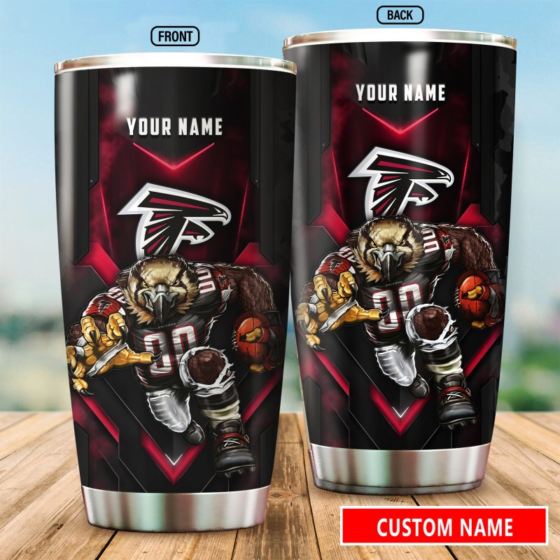 Personalized Atlanta Falcons Tumbler