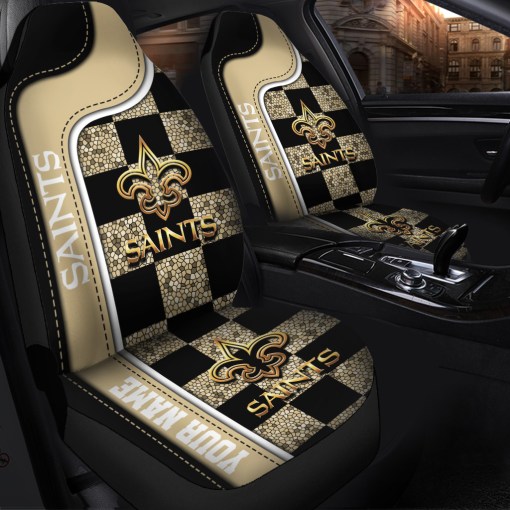 Personalized New Orleans Saints Seat Cover