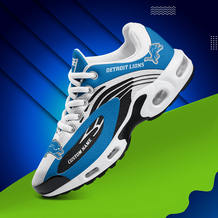 Alternative View of Detroit Lions Sneakers