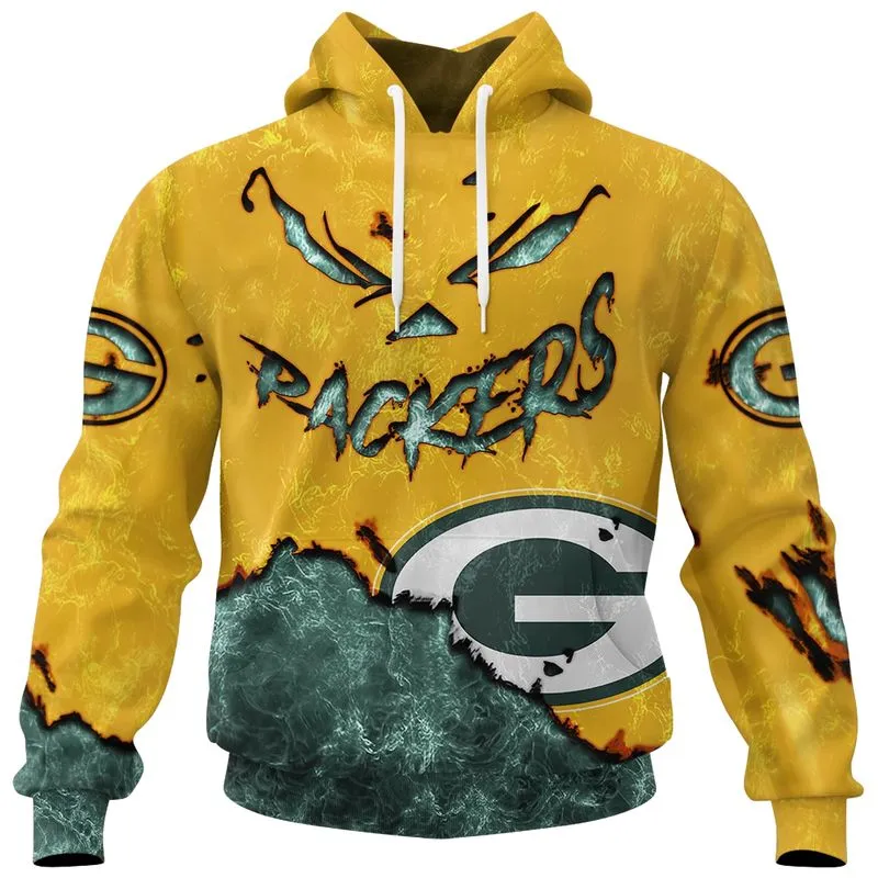 Green Bay Packers Combo Limited Edition Halloween Shirt