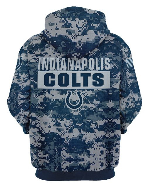 Indianapolis Colts Personalized Ugly Christmas Sweater 3