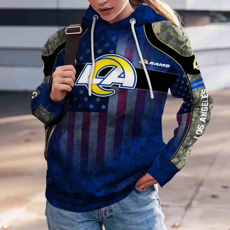 Los Angeles Rams Personalized Hoodie