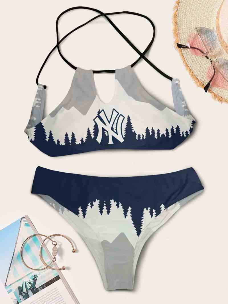 Stylish Cami Keyhole Swimsuit