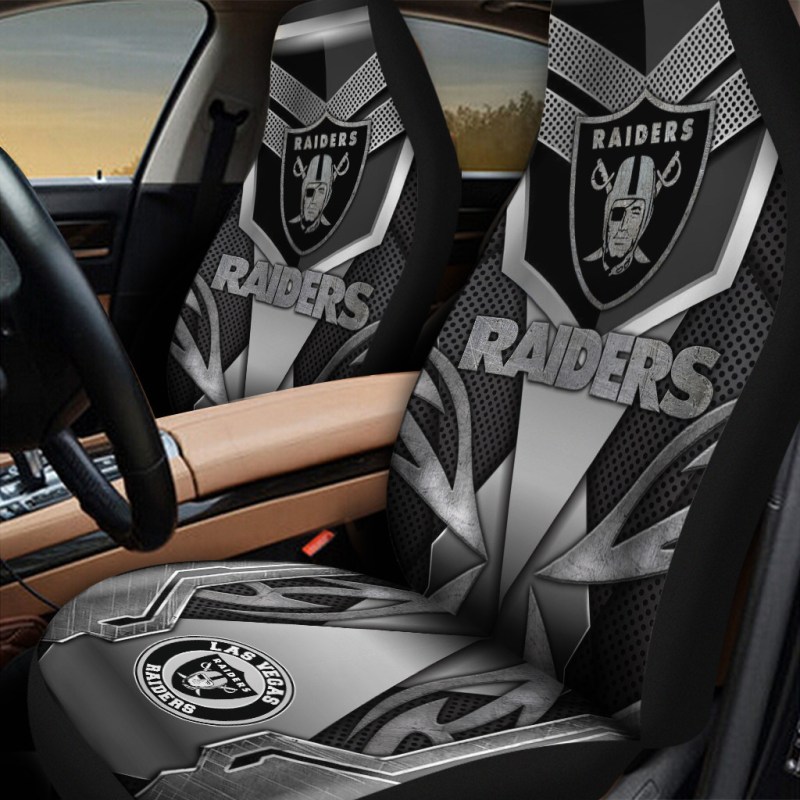 Las Vegas Raiders Car Seat Covers