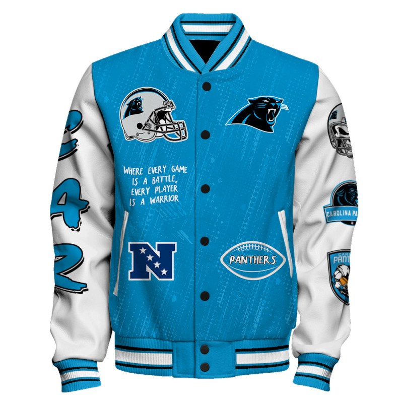 Carolina Panthers Varsity Jacket