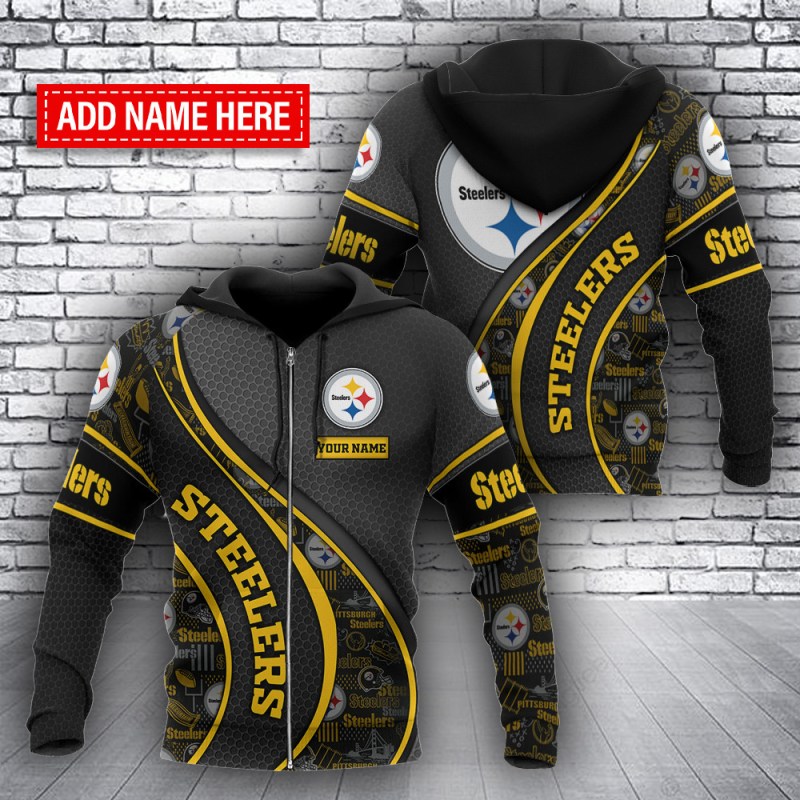 Pittsburgh Steelers Personalized Hoodie