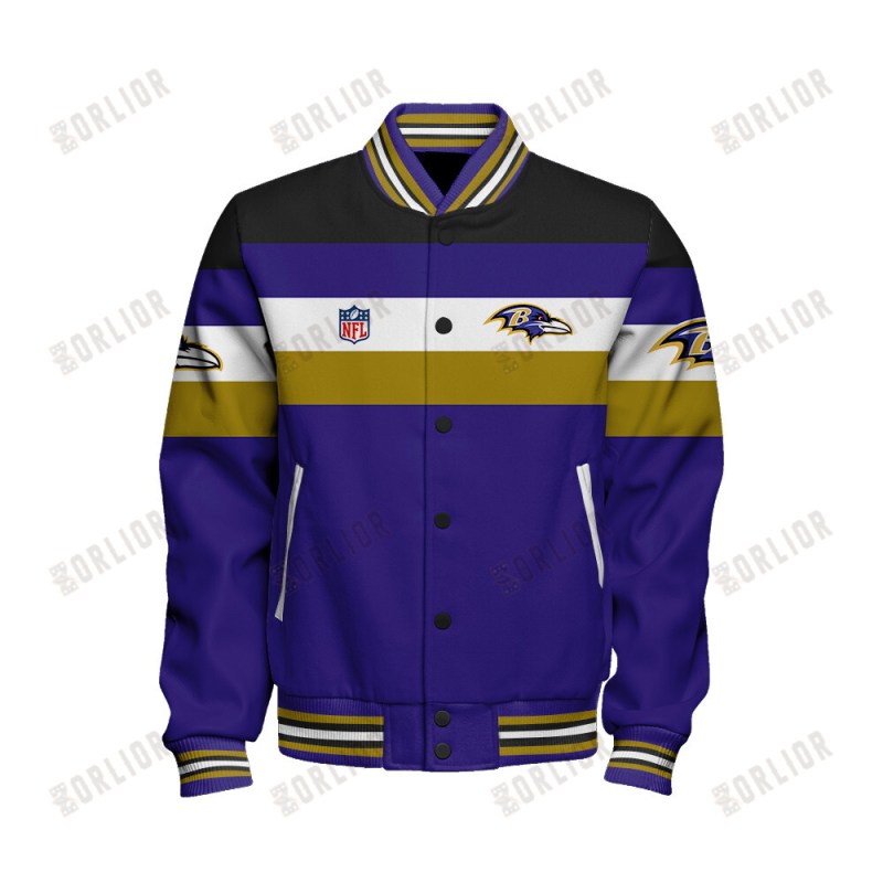 Baltimore Ravens Varsity Jacket Image 2