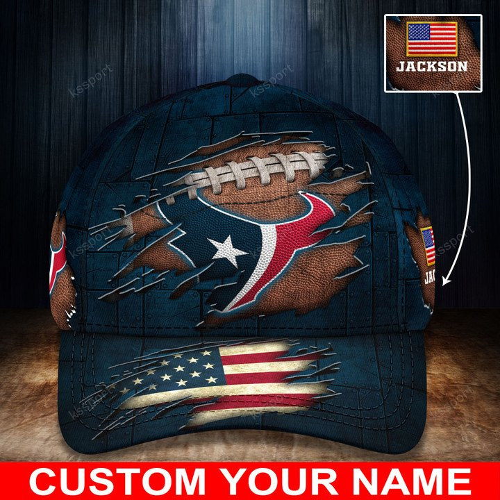 Houston Texans Personalized Classic Cap
