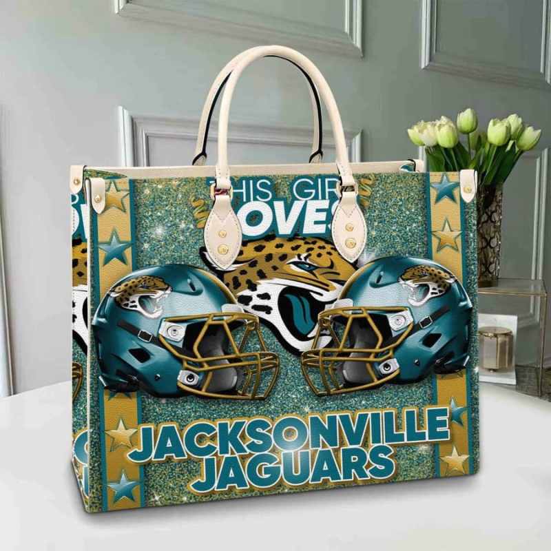 Jacksonville Jaguars Hand Bag Interior