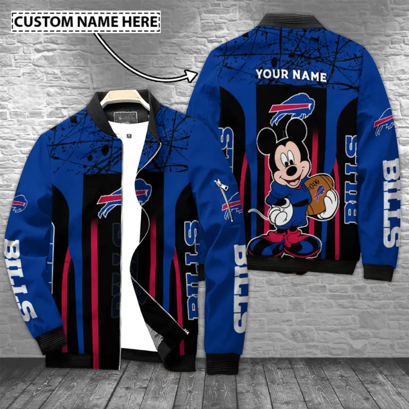 Buffalo Bills Personalized Bomber Jacket