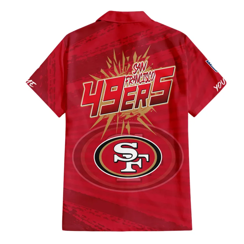San Francisco 49ers Hawaiian Shirt 3