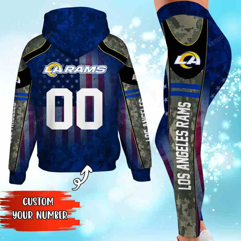 Los Angeles Rams Personalized Leggings