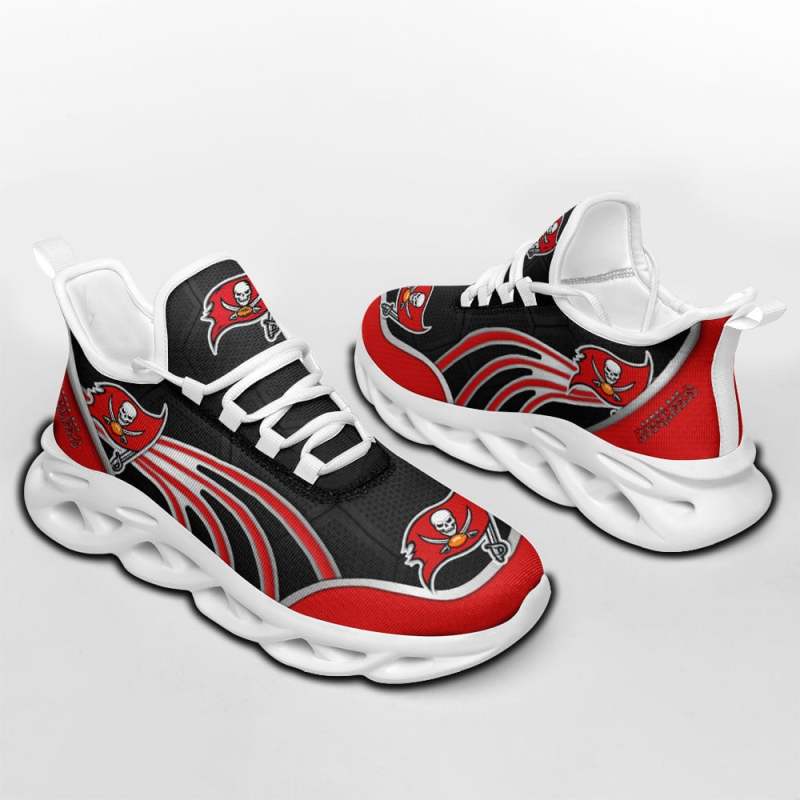 Tampa Bay Buccaneers Yezy Running Sneakers Side View