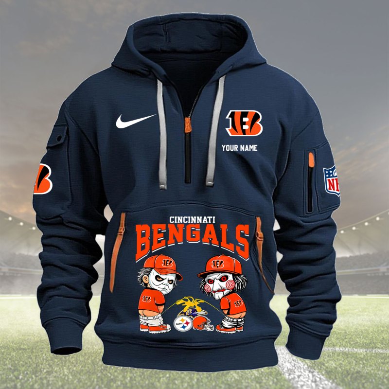 Navy Cincinnati Bengals Hoodie