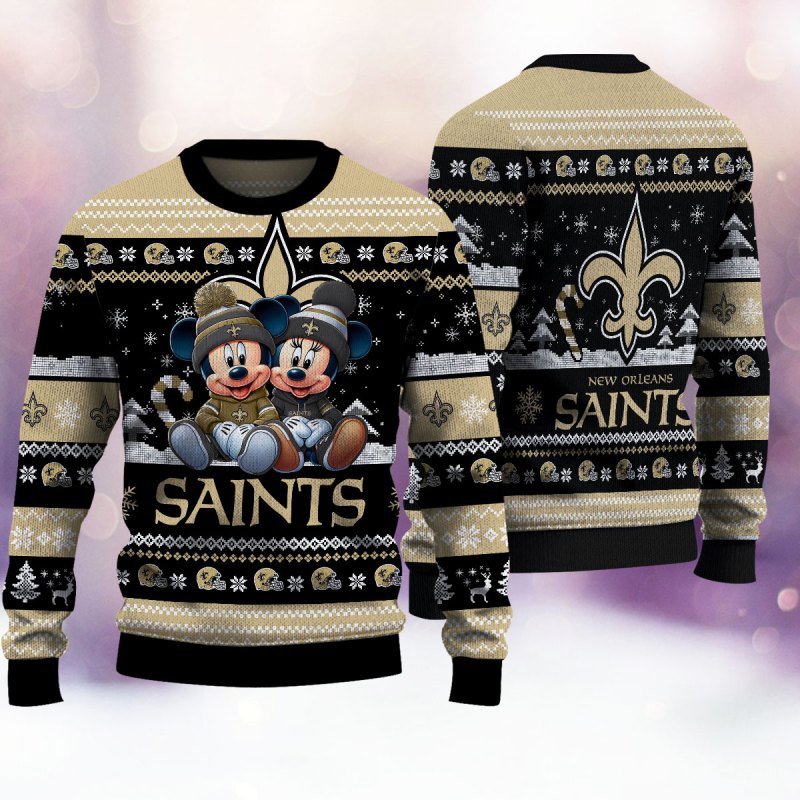 New Orleans Saints Ugly Christmas Sweater