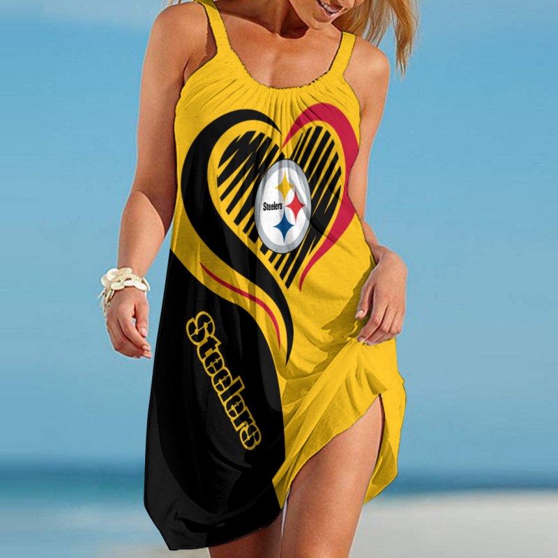 Pittsburgh Steelers Beach Dress