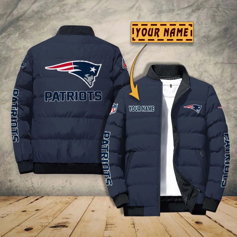 New England Patriots Puffer Jacket