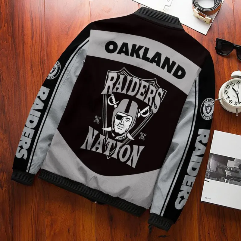 Las Vegas Raiders Bomber Jacket