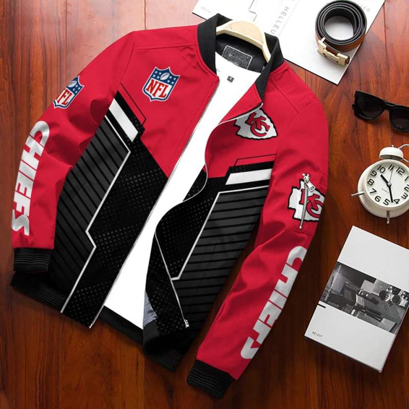 Stylish Kansas City Chiefs Bomber Jacket