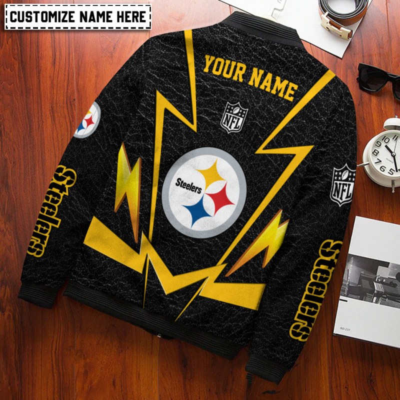 Stylish Pittsburgh Steelers Bomber Jacket